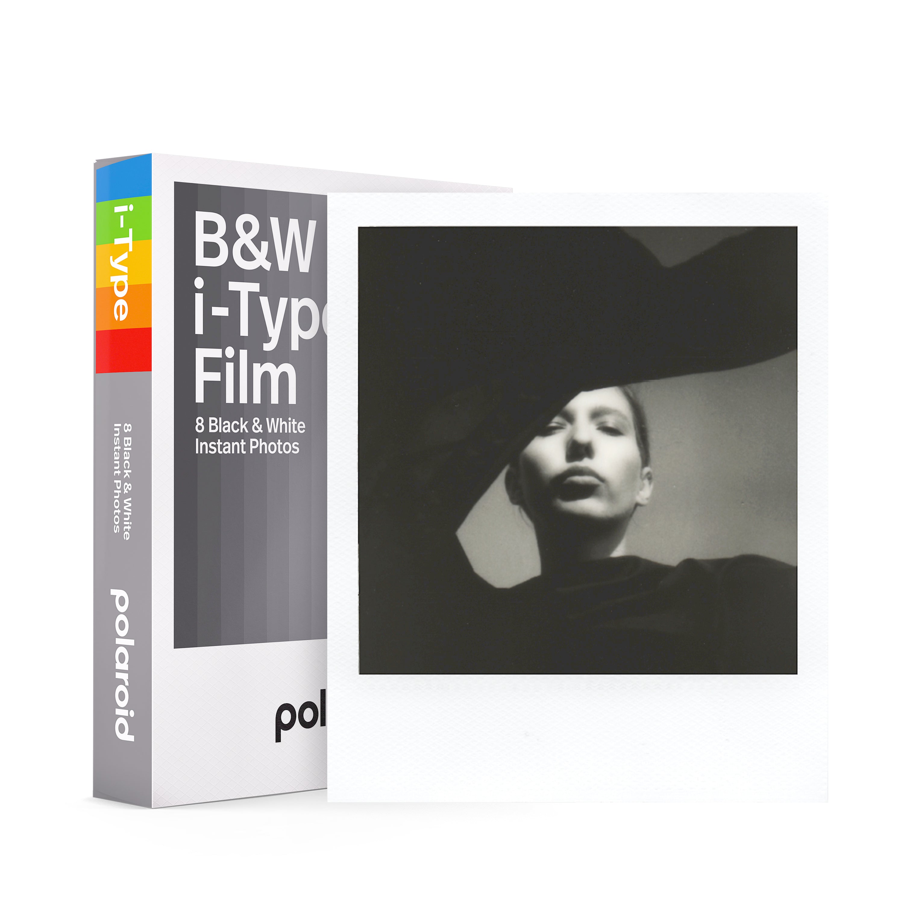 寶麗來 Polaroid i-Type 即影即有相機 白框黑白相紙 #6001