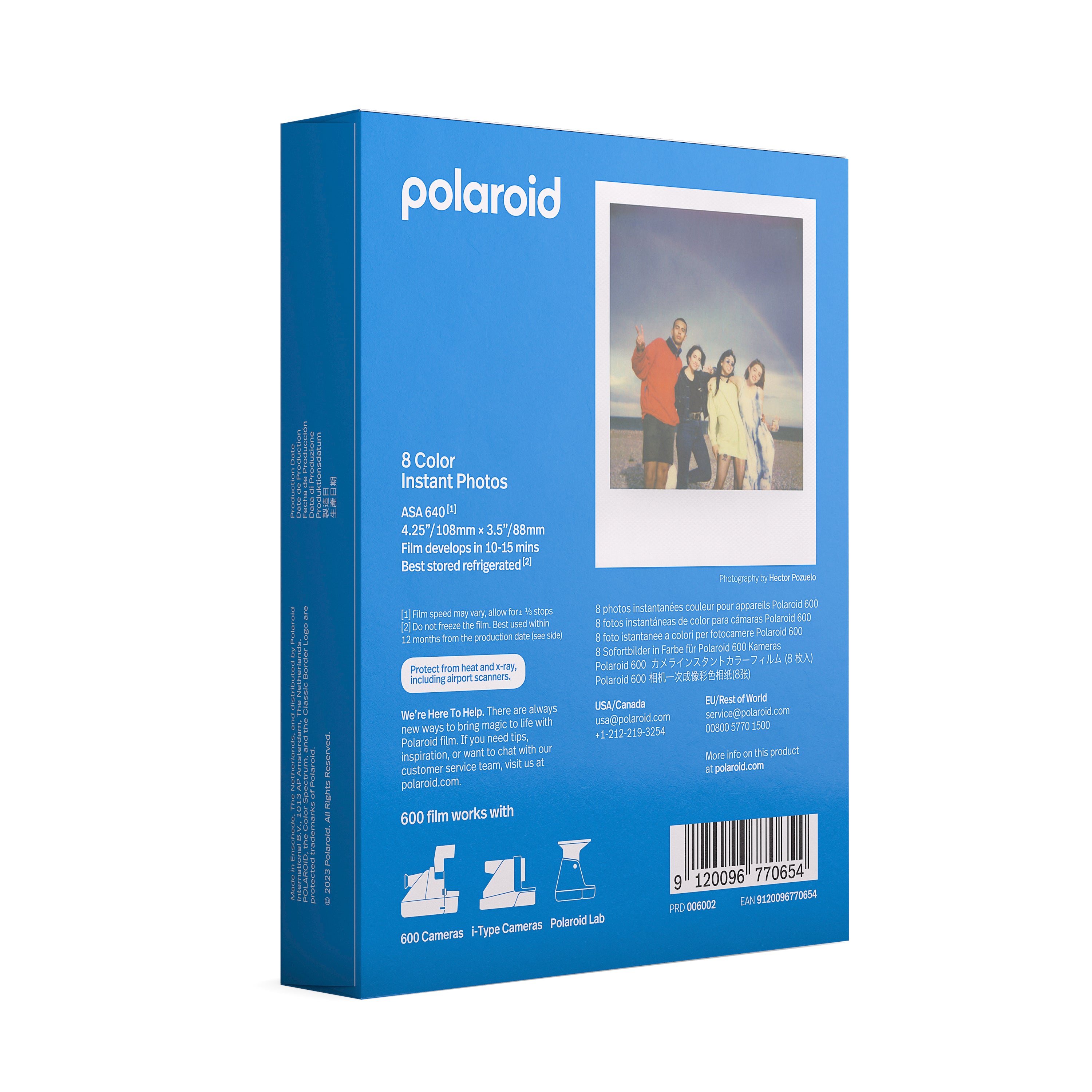 Polaroid Color Film for 600 Instant Camera Film for 600 #6002