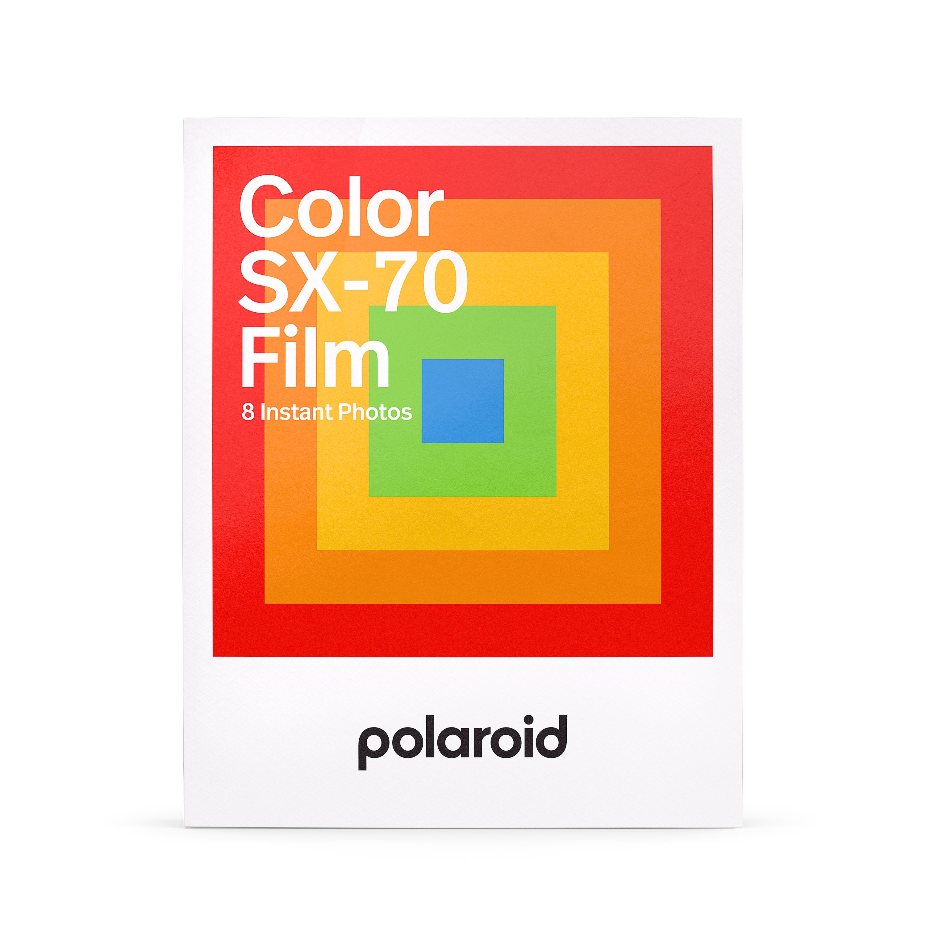 寶麗來 Polaroid Color Film for SX-70 白色相框彩色相紙 即影即有相機彩色相紙 #6004