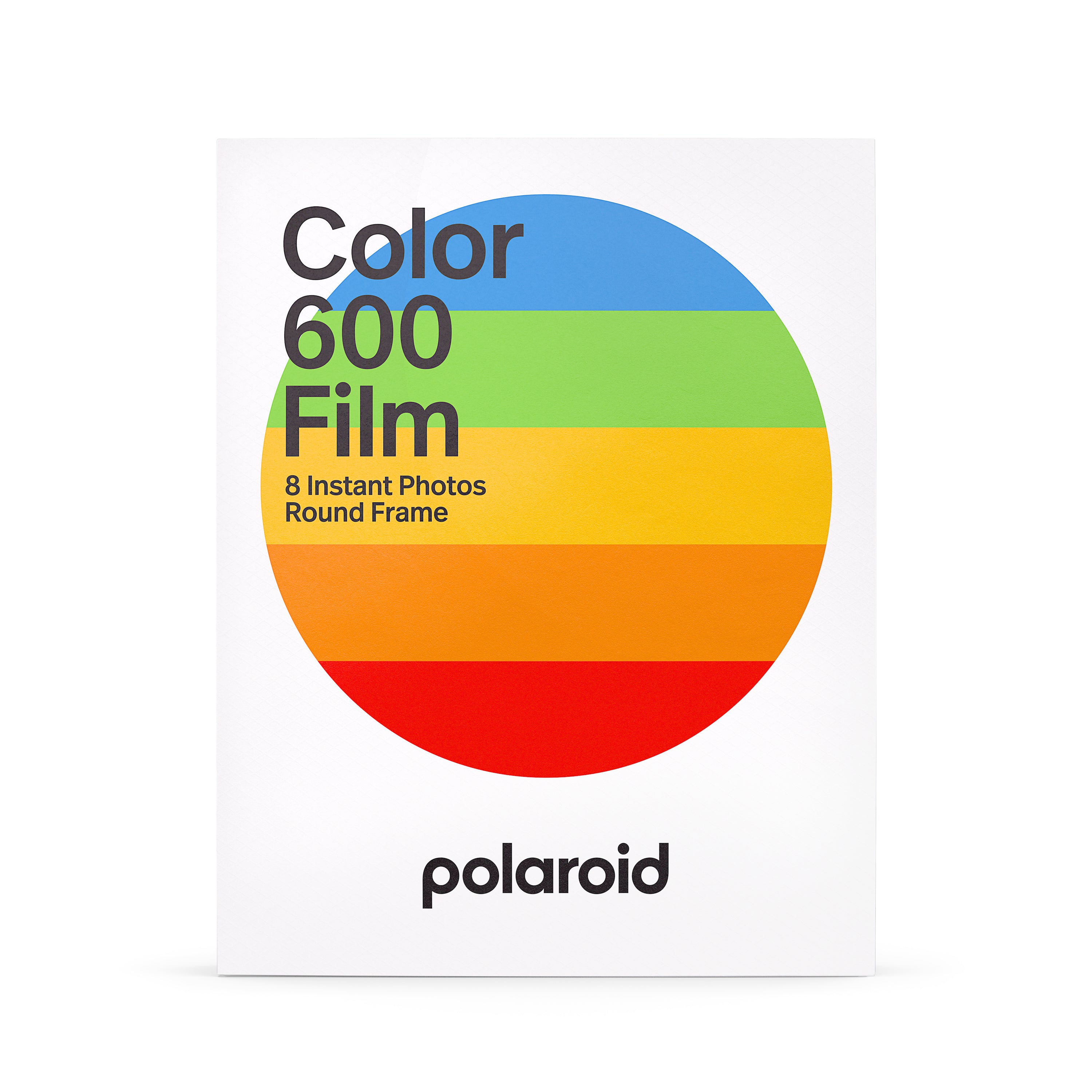 寶麗來 Polaroid 600彩色相紙圓框底片即影即有相機白框彩色相紙 #006021