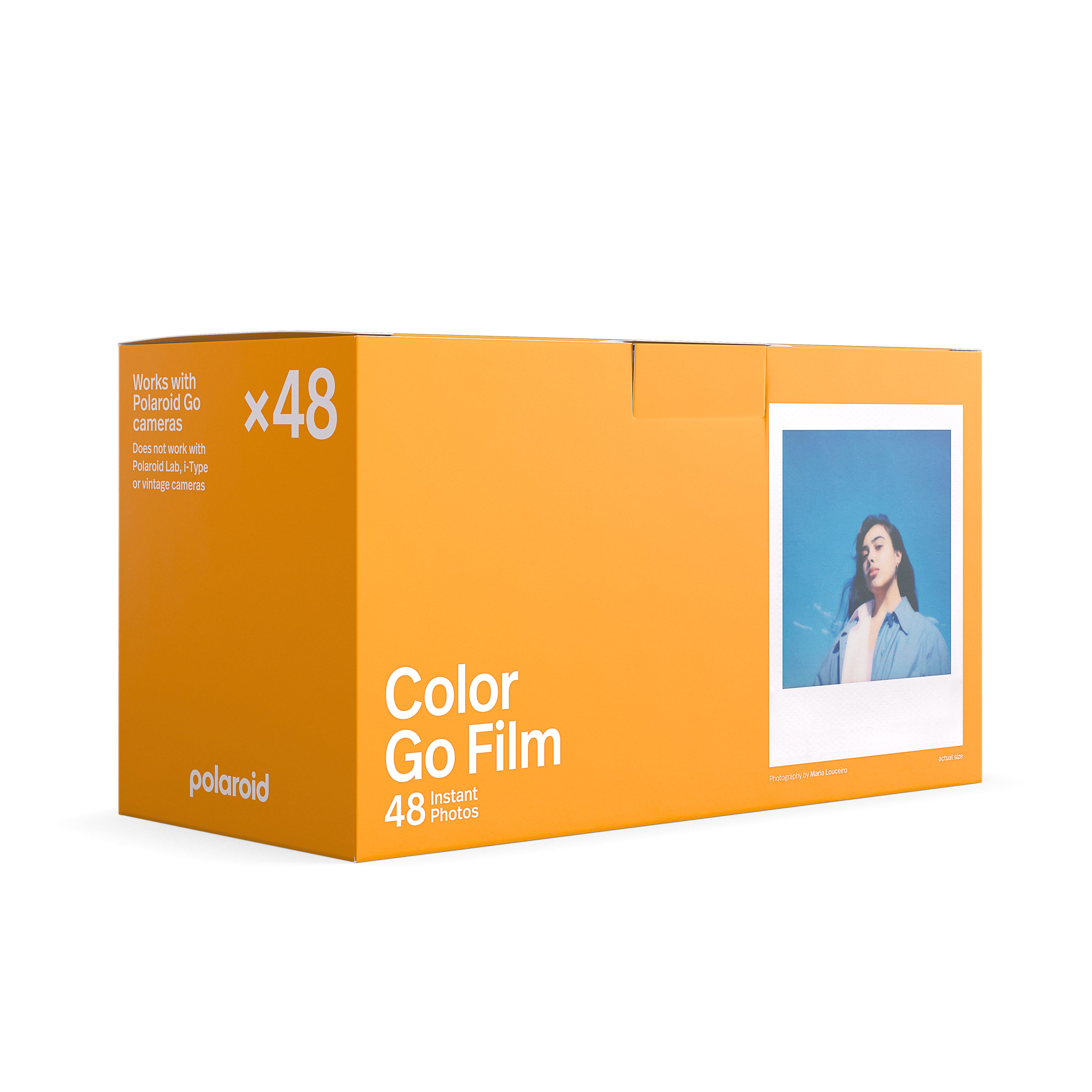 寶麗來Polaroid Go 彩色相紙 彩色白框相紙 即影即有相機Go 彩色相紙 48張裝相紙 #6212