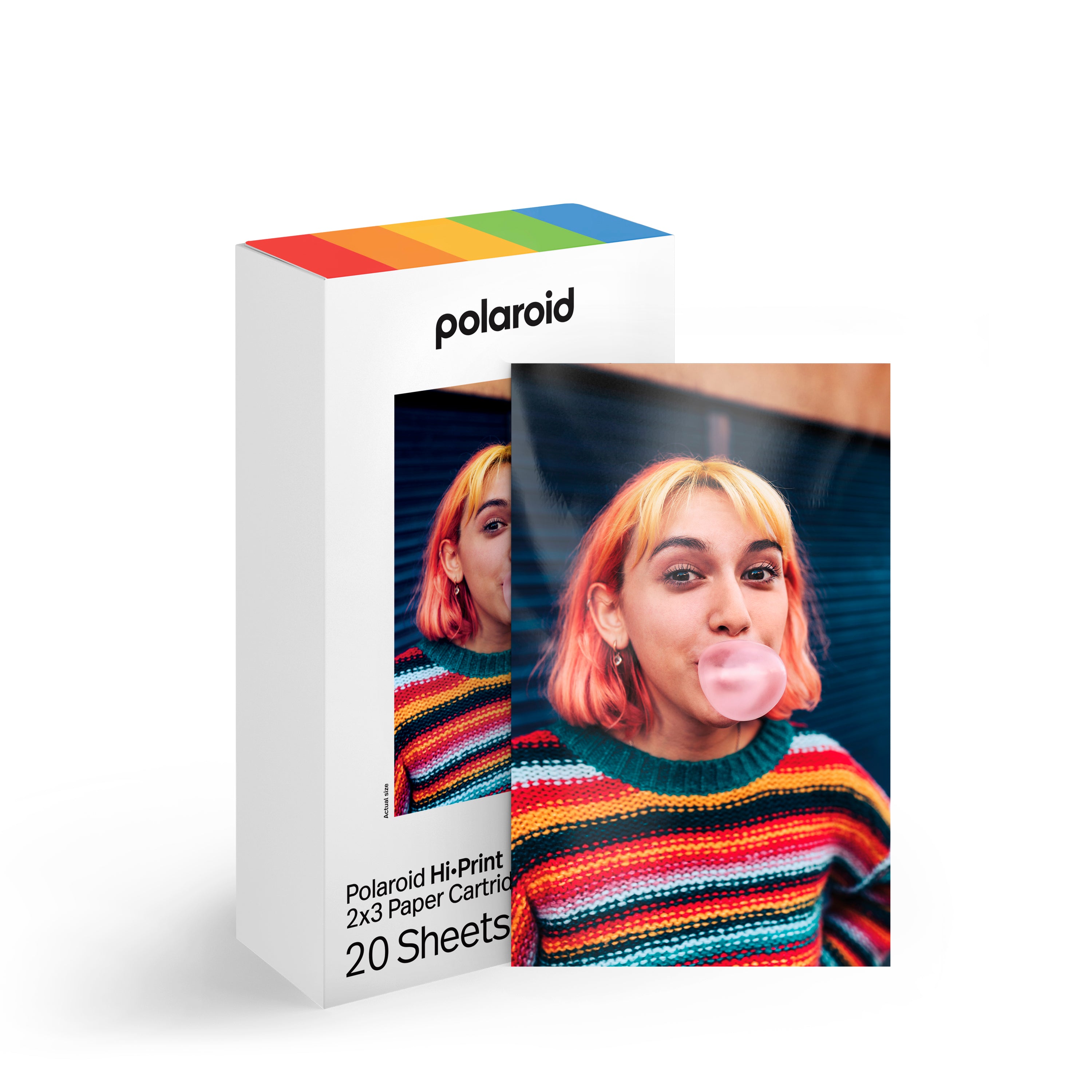 Polaroid Photo Printer Hi·Print 2×3 Paper Cartridge - 20 Sheets Instant Camera Photo Hi·Print #6355