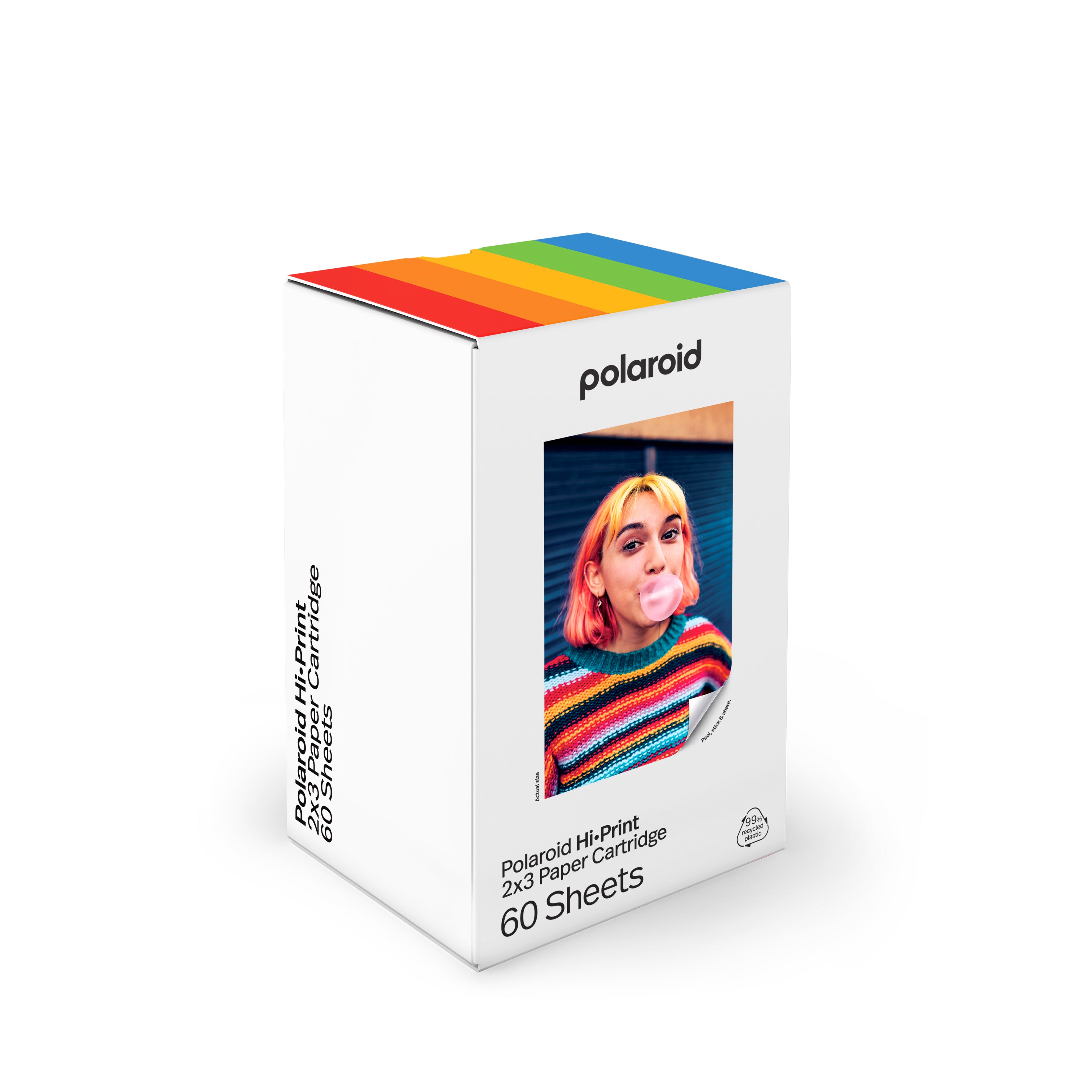 寶麗來 Polaroid Hi·Print 2×3 Paper Cartridge 打印機印相紙盒 - 60 張 藍牙袖珍寶麗來照片印表機印相紙盒 #6356(三聯裝)