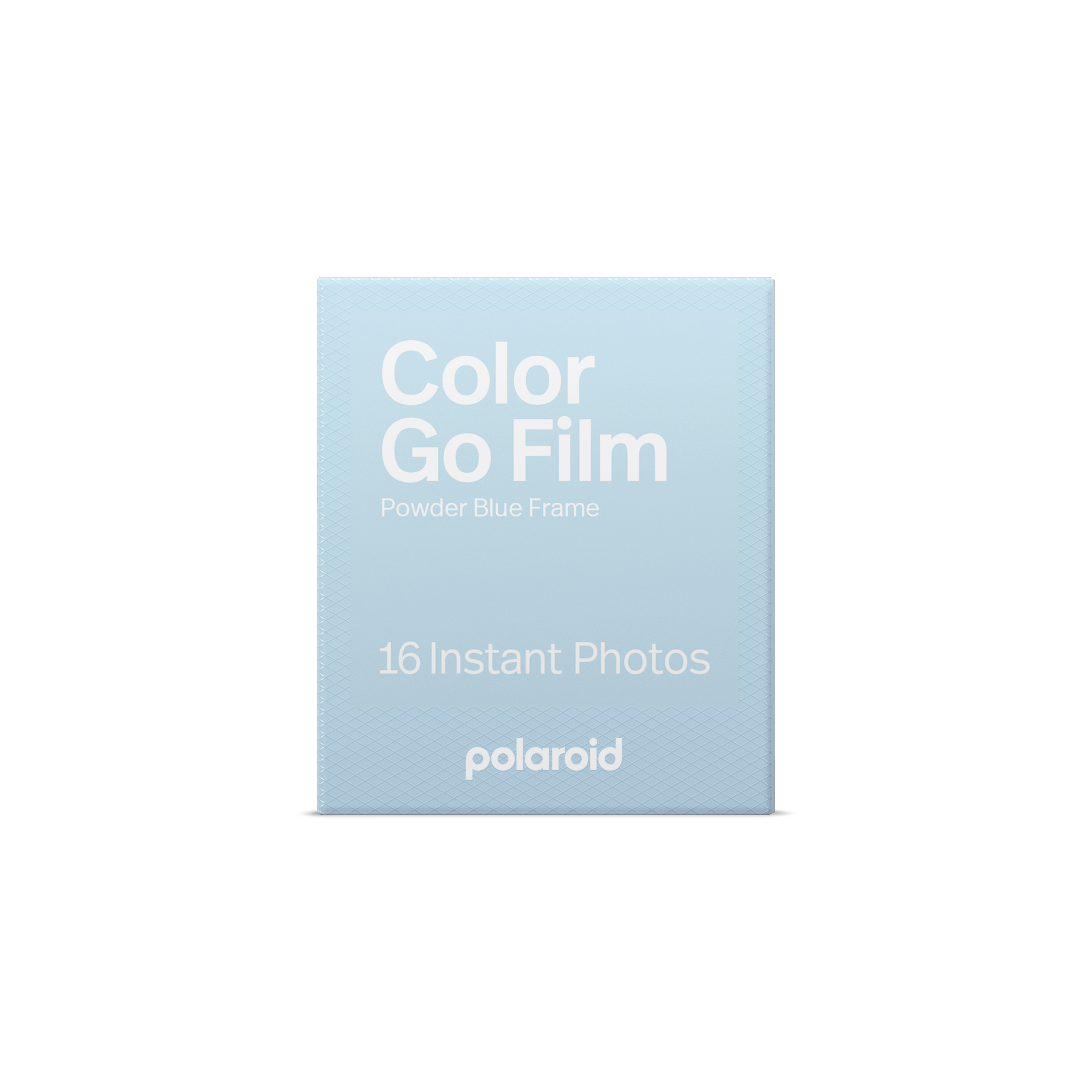 Polaroid Go Color Film Instant Camera Film Double Pack – Powder Blue Frame #006376