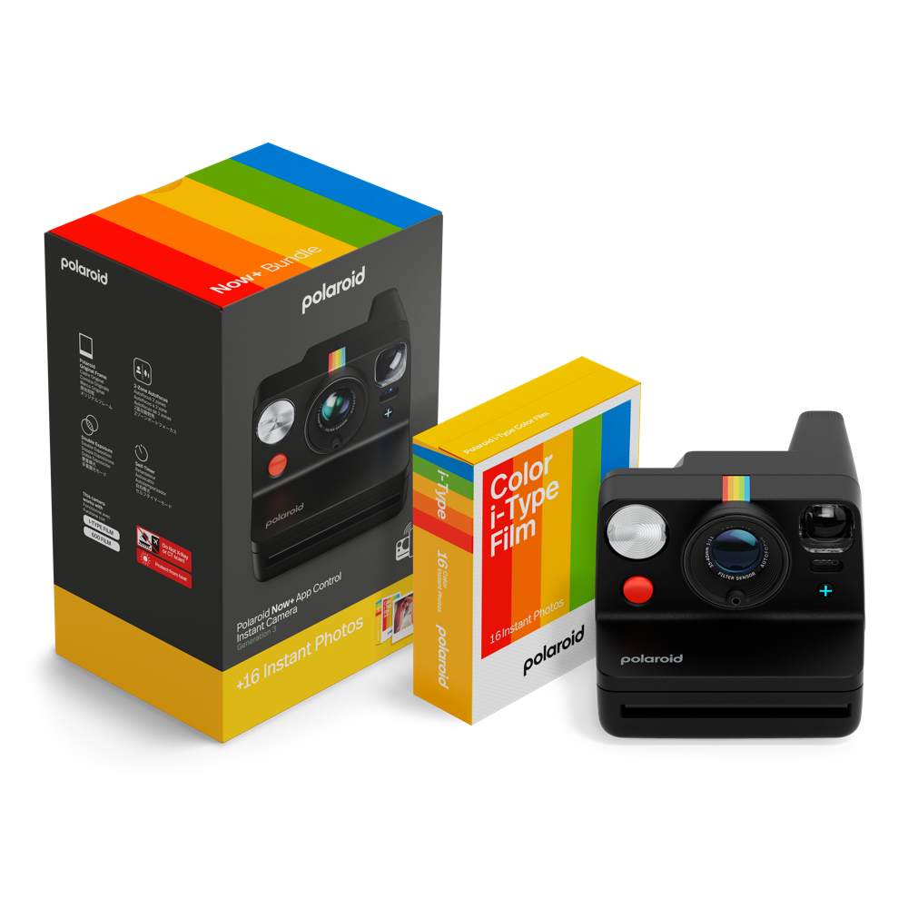 Polaroid Now+ Generation 3 EB Starter Set - Black #006562