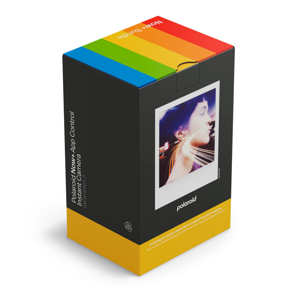 Polaroid Now+ Generation 3 EB Starter Set - Black #006562