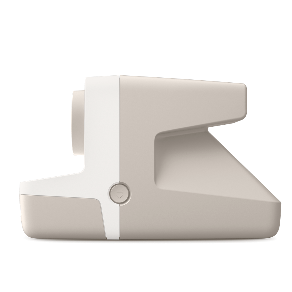 Polaroid Now Gen 2 - 復古白,自動對焦 2 鏡頭系統,由 40% 再生材料製成的經典外觀,與我們標誌性的全尺寸寶麗來膠片配合使用