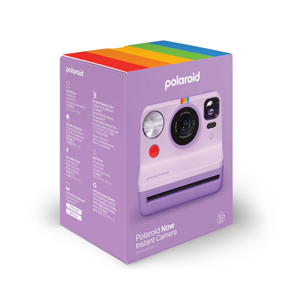 Polaroid Now Gen 2 Instant Photo Camera - Purple #009149