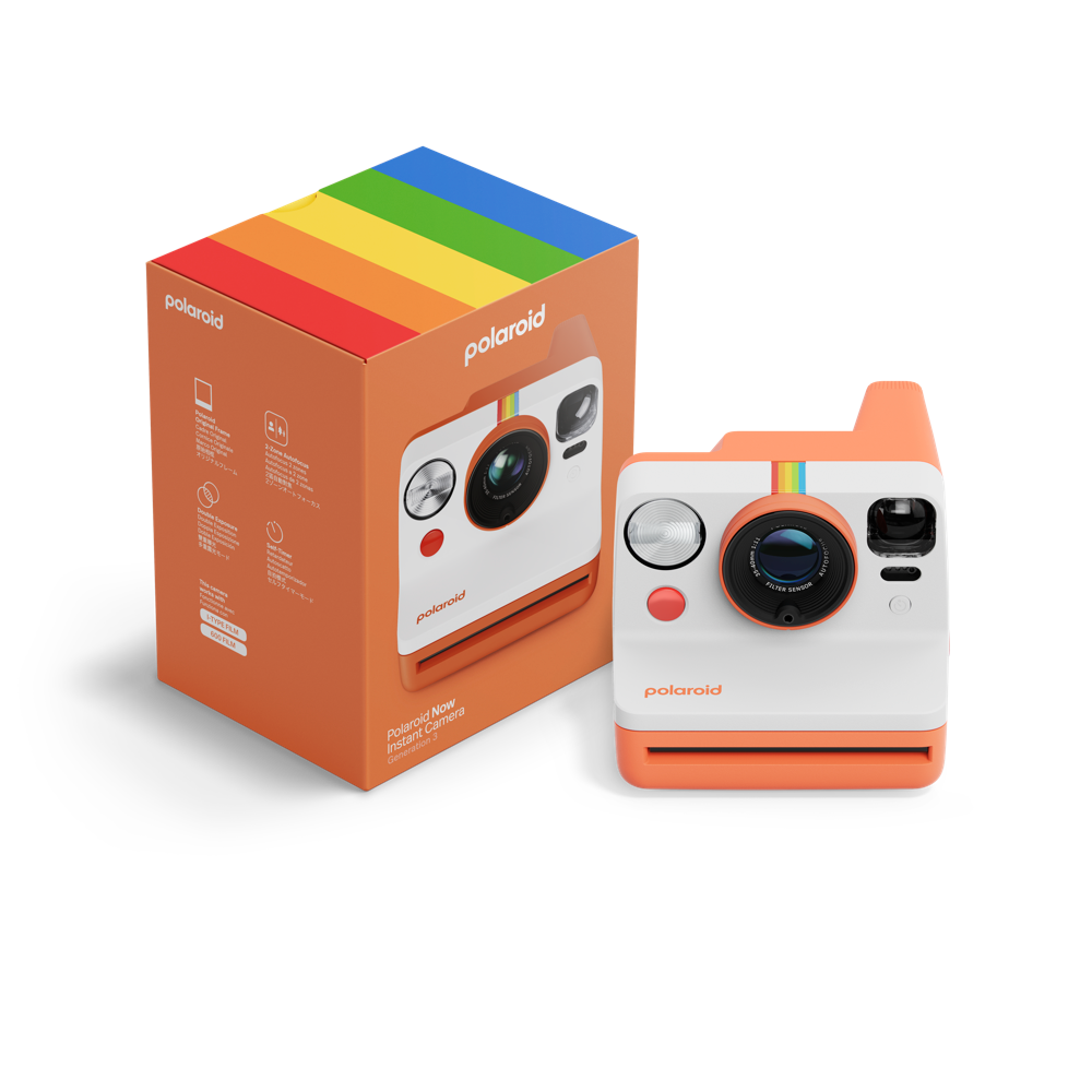 Polaroid Now Generation 3 Gen 3 i-Type Instant Camera - Coral/White #009156
