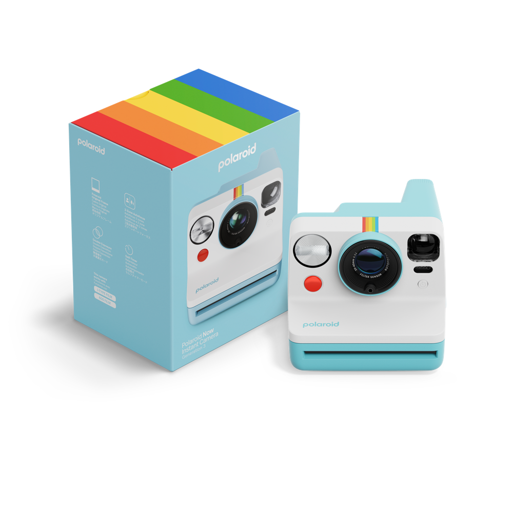 Polaroid - 寶麗來 Polaroid Now Gen 3 第三代 即影即有相機 - 亮冰藍 #9157