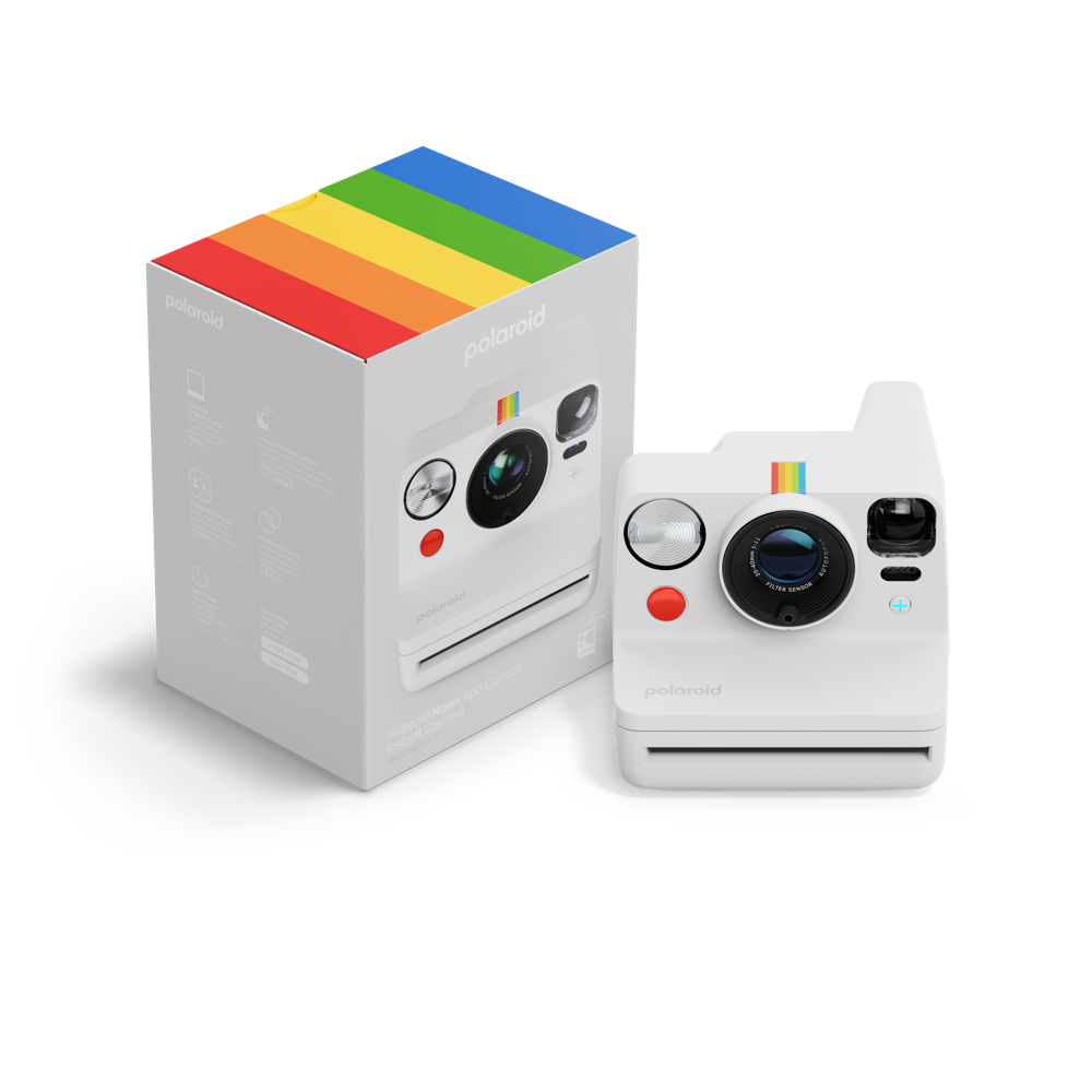 Polaroid - 寶麗來 Polaroid Now+ 第三代 即影即有相機 - 經典白 #9161