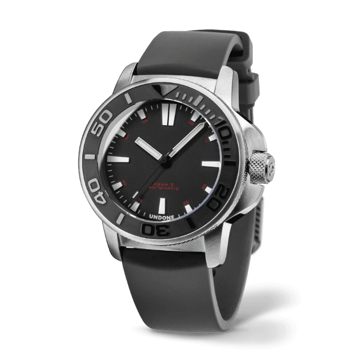 UNDONE Aqua II 316L Steel #AQ2-SST-BLK