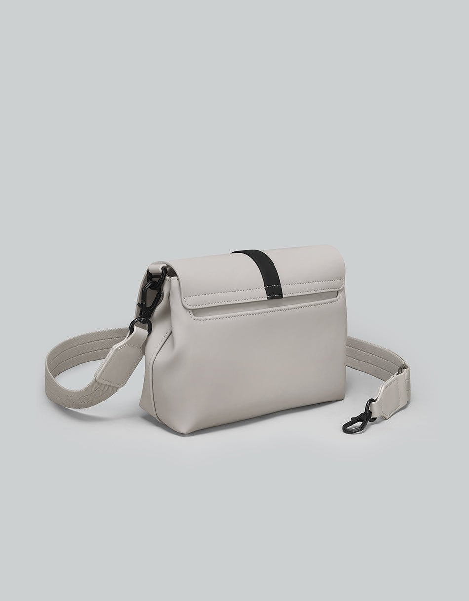 Gaston Luga Splash Crossbody Bag - Taupe #CB104