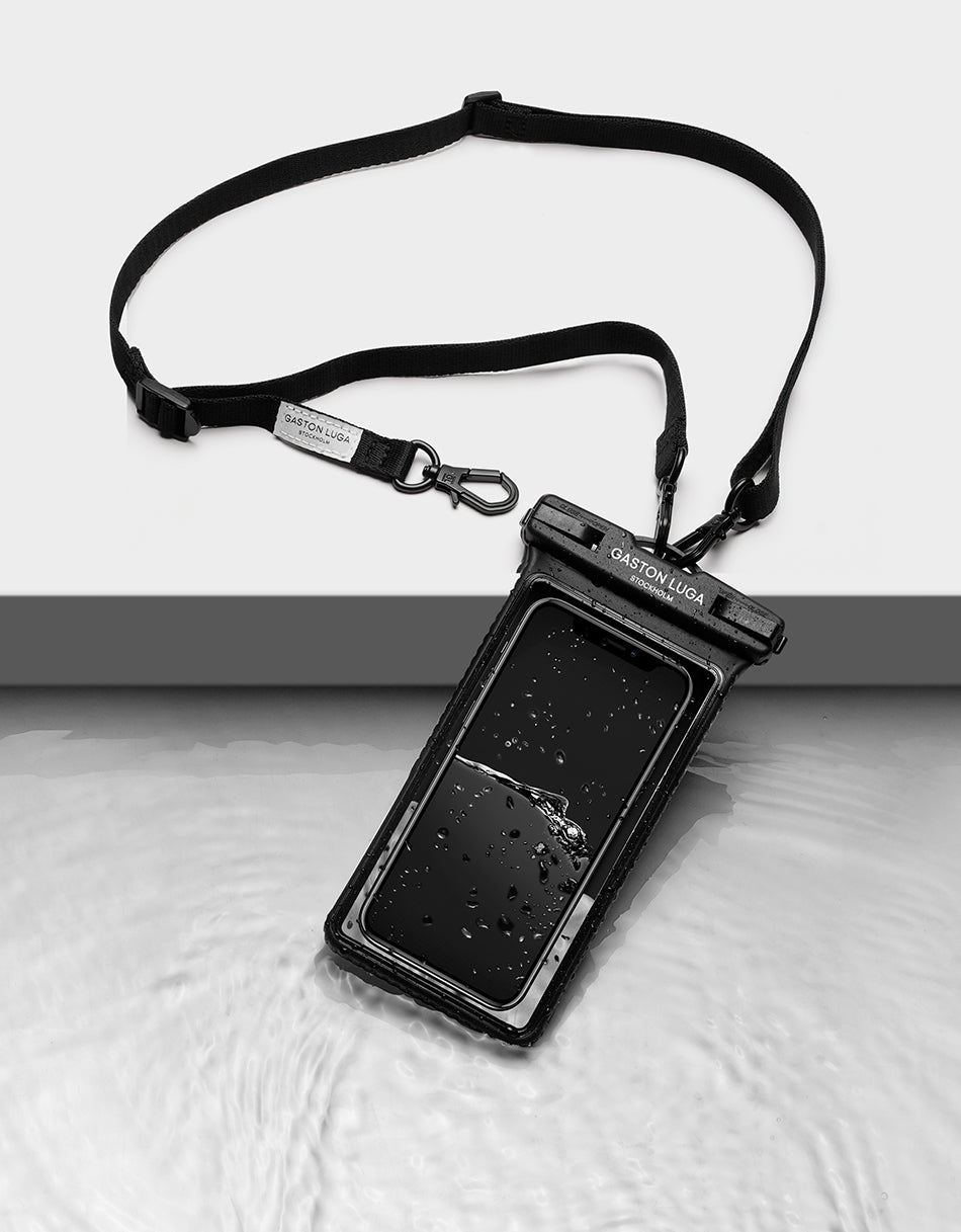 Gaston Luga Dash Waterproof Phone Case - Black #DSWPCBK