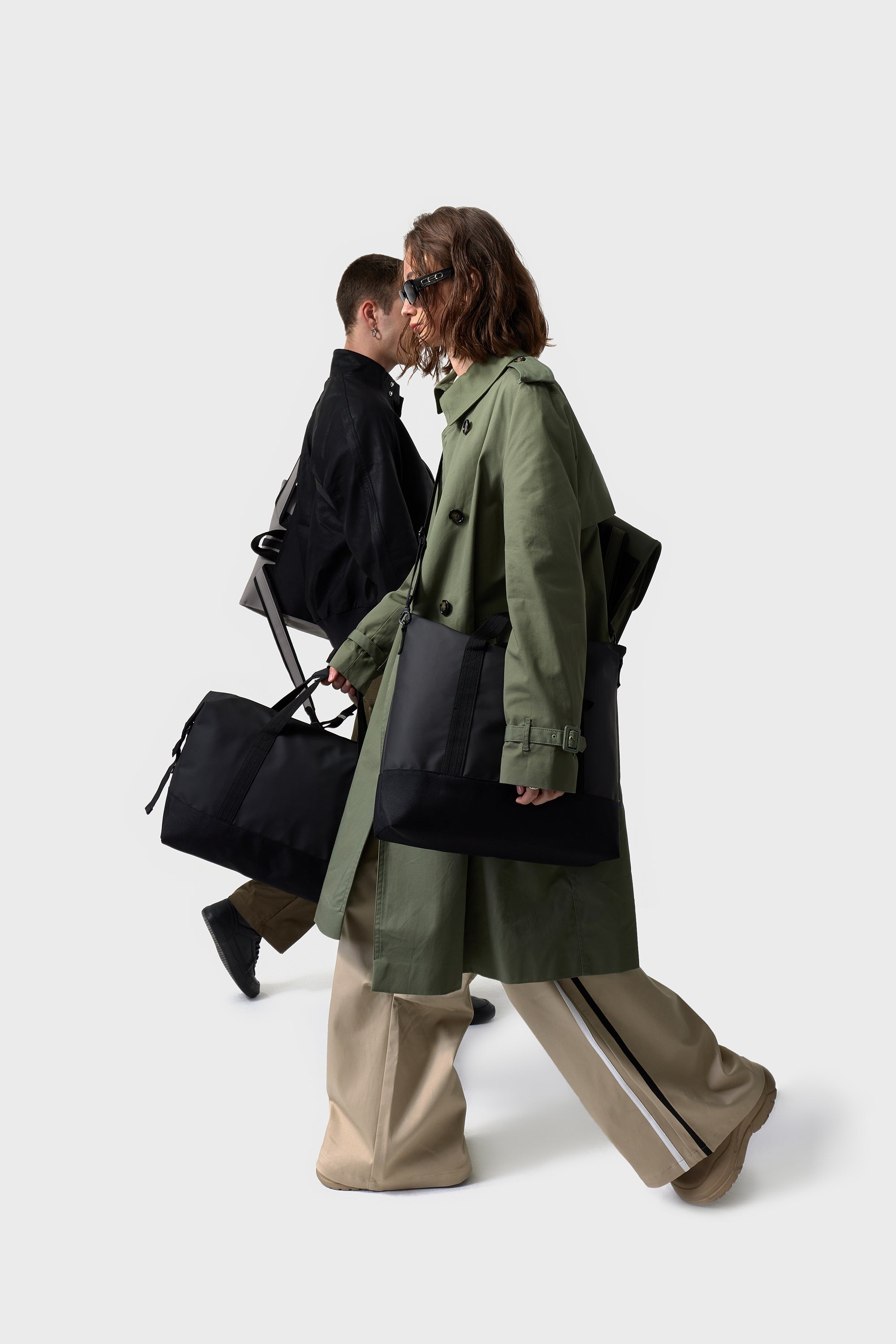 Gaston Luga Däsh Duffel S 行李袋- 黑色 #DA500