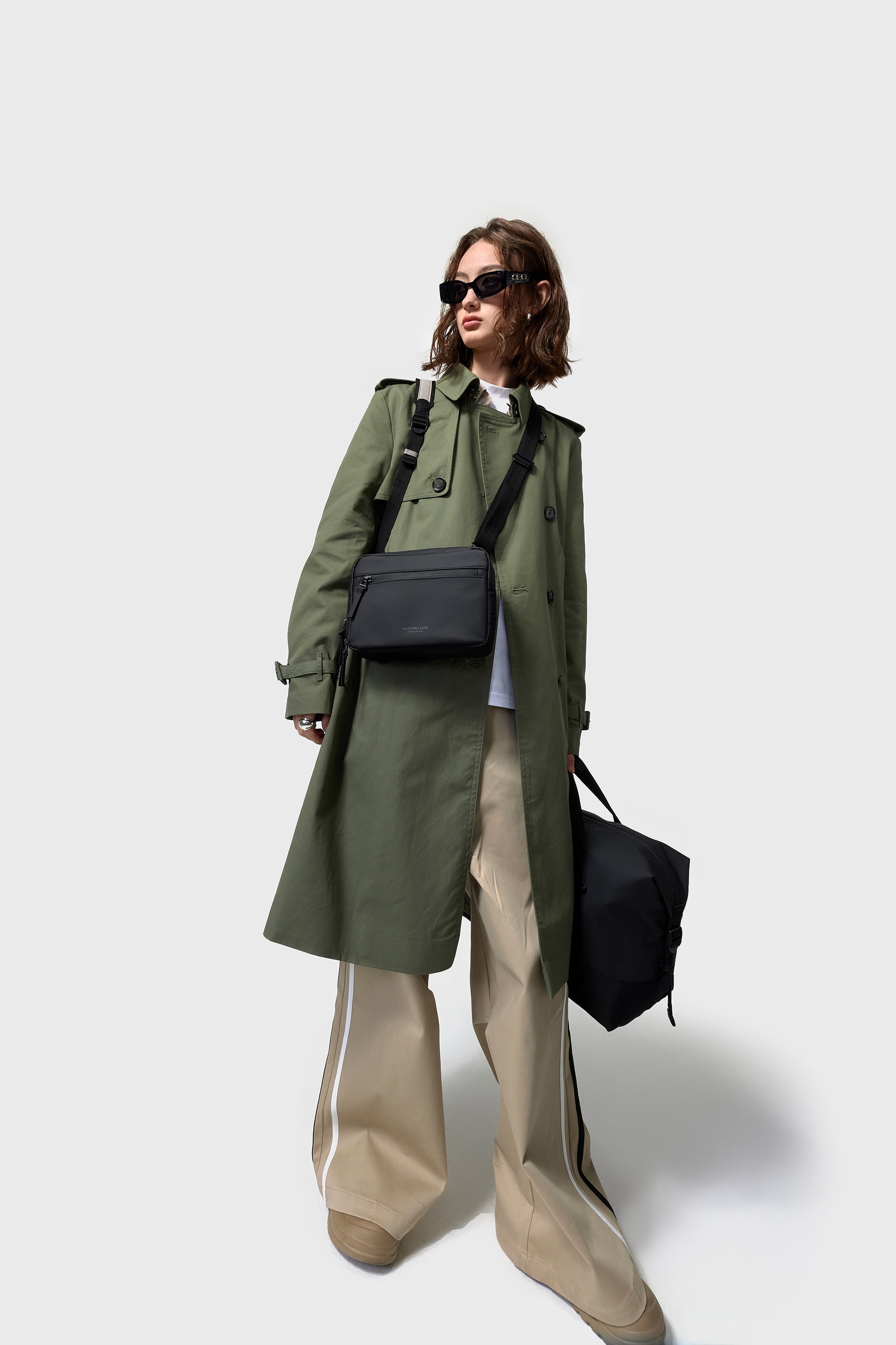 Gaston Luga Däsh Duffel S 行李袋- 黑色 #DA500