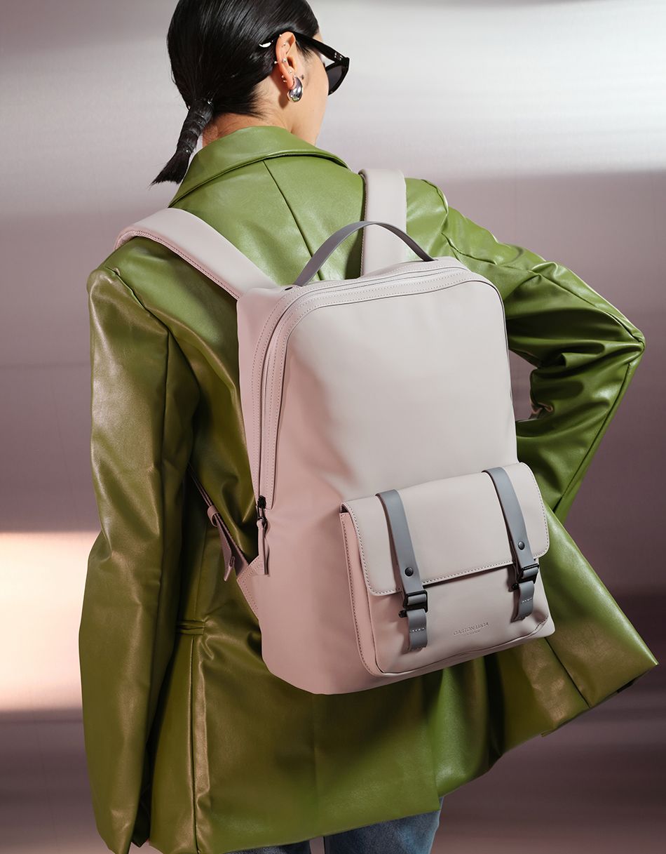 Gaston Luga Spläsh Org. Backpack 15" 灰褐色