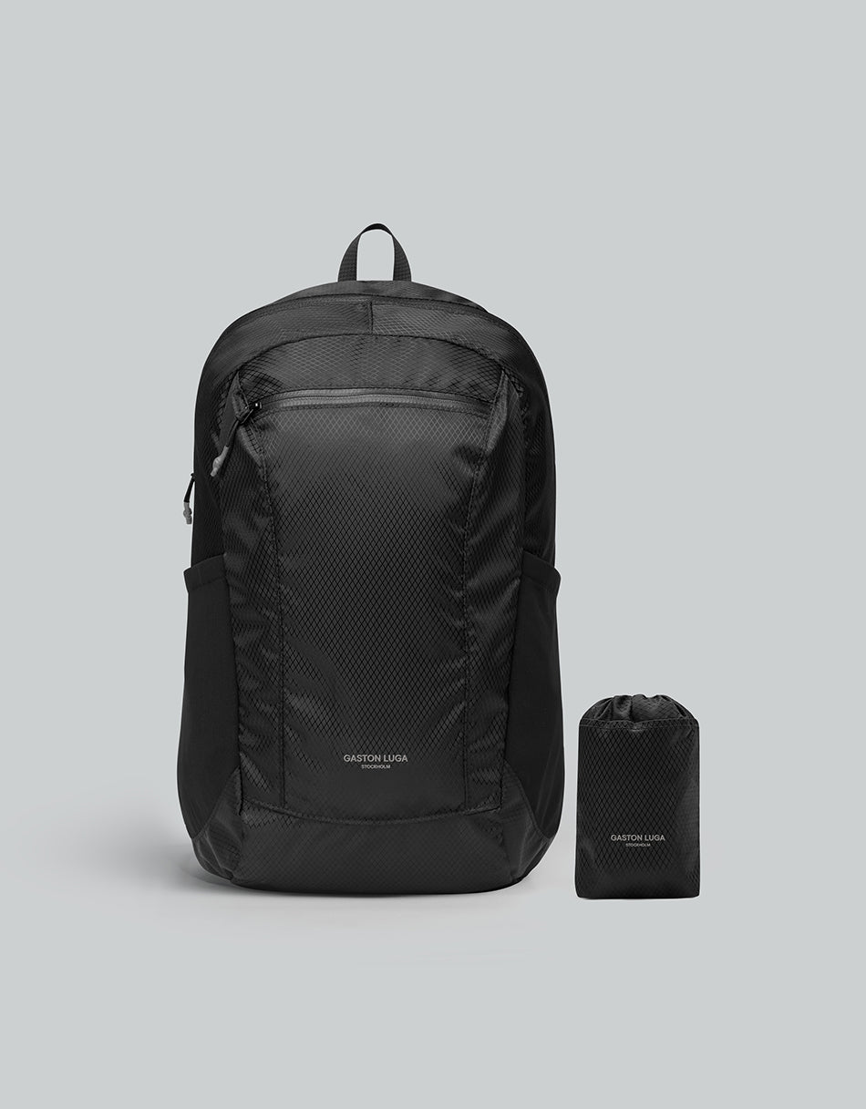Gaston Luga Lightweight Packable Backpack - Black #LWPBPBK