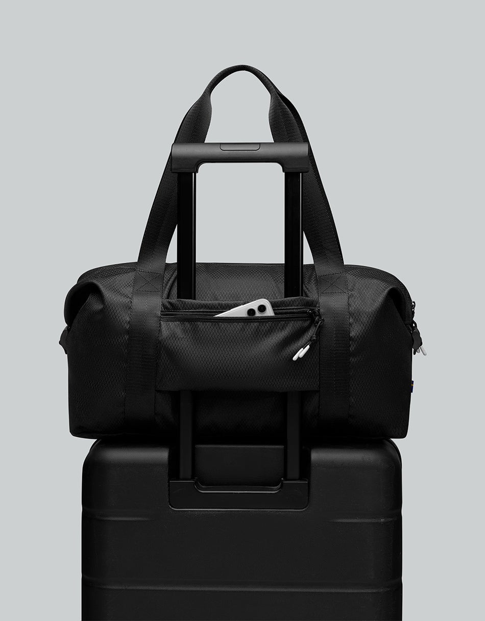 Gaston Luga Lightweight Packable Duffel Bag - Black #LWPDFFBK