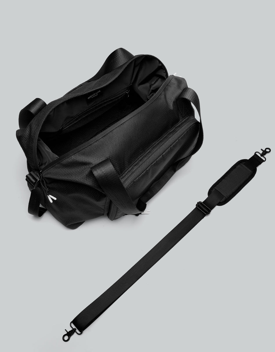 Gaston Luga Lightweight Packable Duffel Bag - Black #LWPDFFBK