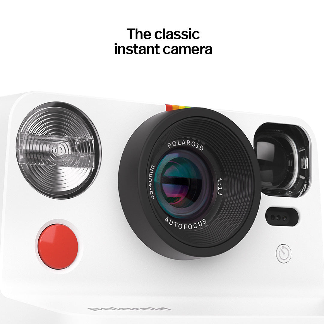 Polaroid Now Gen 2 Everything Box Instant Photo Camera Set Now Gen 2 Wht Black I-Type Color 16Film #006247