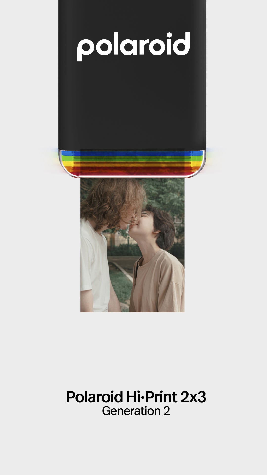 寶麗來 Polaroid Hi Print 2x3 黑色袖珍貼紙照片打印機第 2 代 & 40張貼紙套裝 Hi Print 2x3 Gen 2 EB Everything Box 黑色 #006439