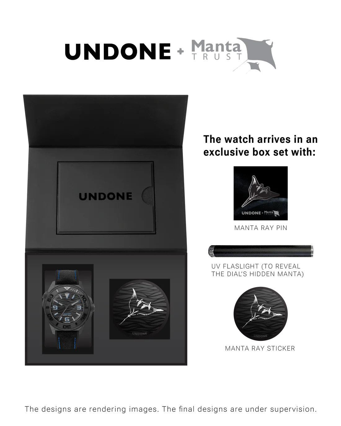 UNDONE Aquadeep Carbon Manta #COL-AQD-MAT