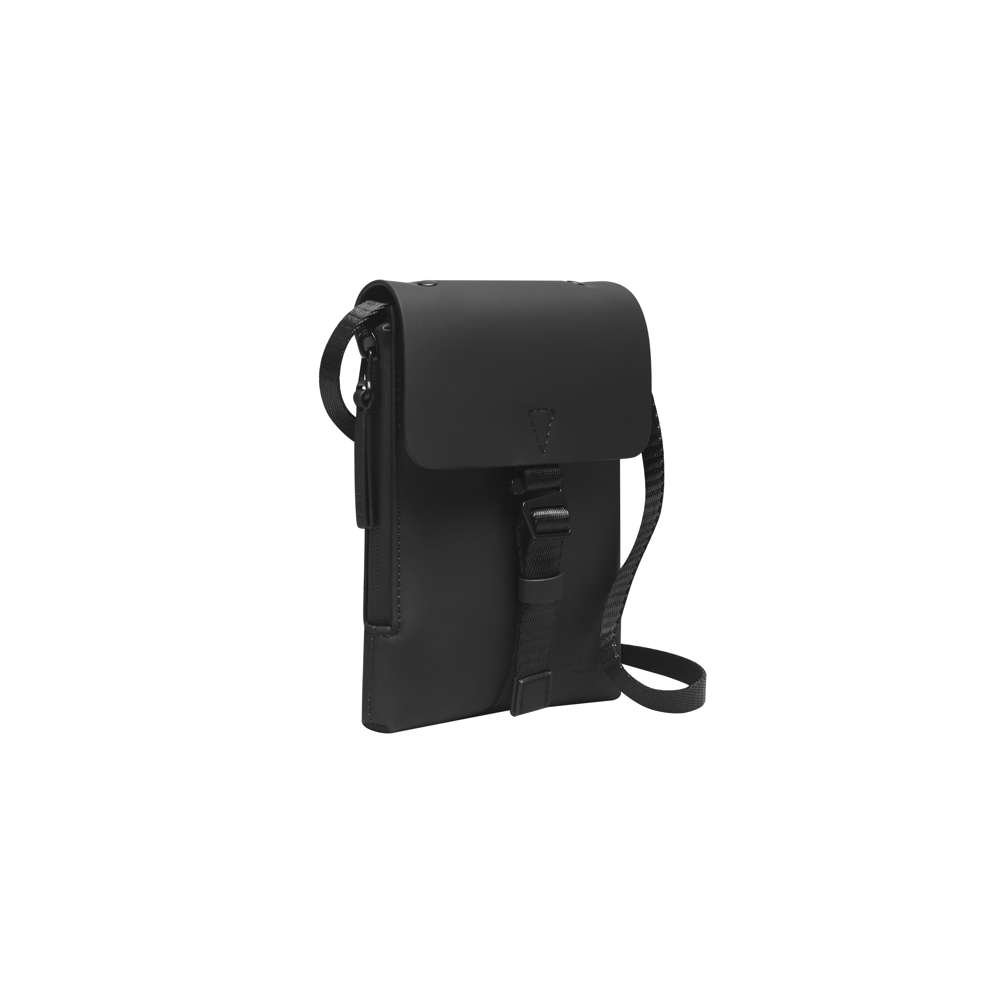Gaston Luga Splash Mini Crossbody  - Black #RE1401