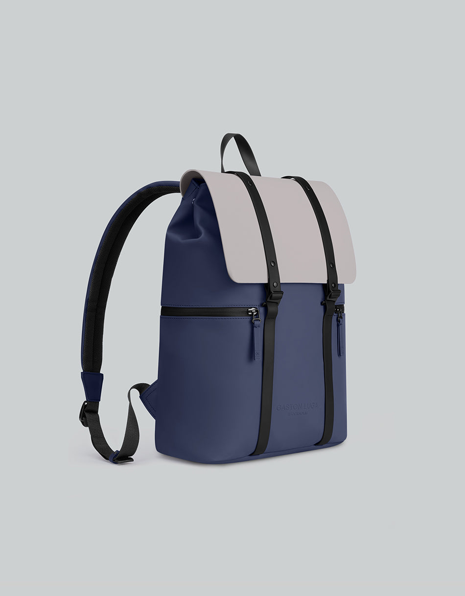 Gaston Luga Splash 2.0 - 13" Backpack - Dark Blue / Taupe #SPBP13BT