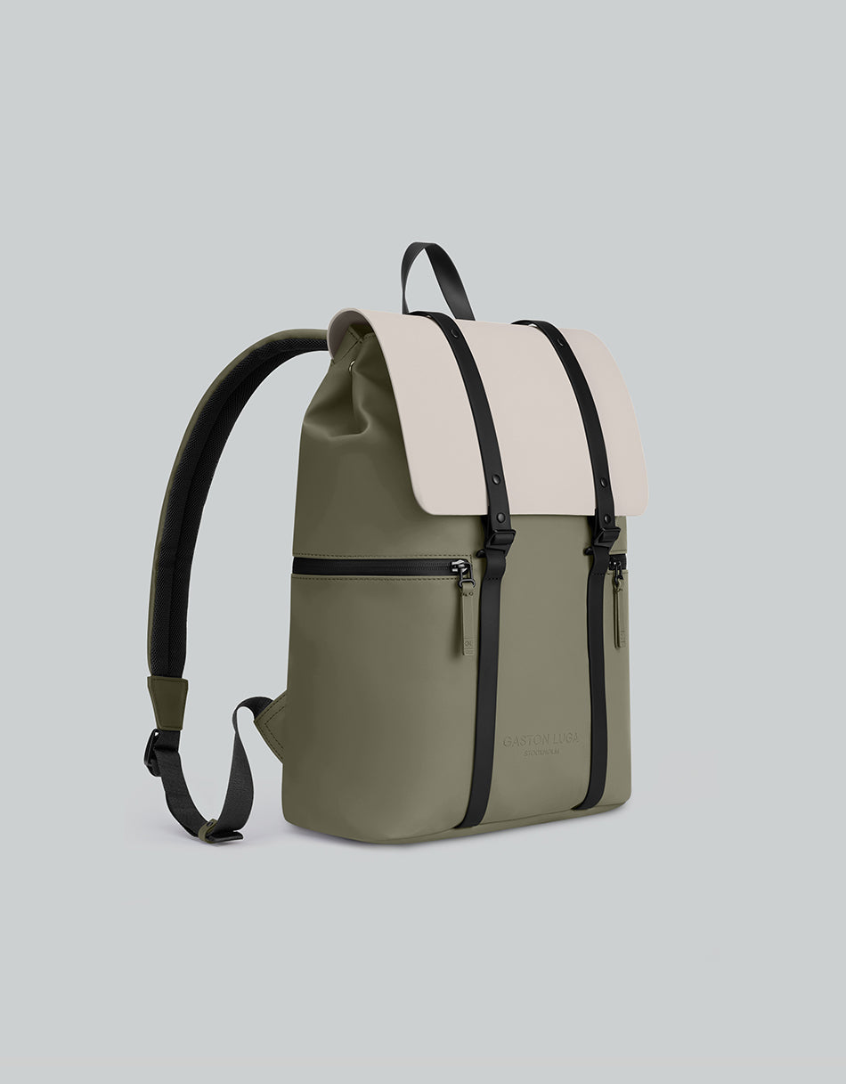 Gaston Luga Splash 2.0 - 13" Backpack - Cloud Cream/ Sage #SPBP13SC