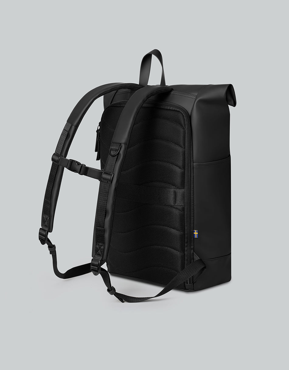Gaston Luga Splash Rolltop 16" Backpack - Black #SPRTBP16BK