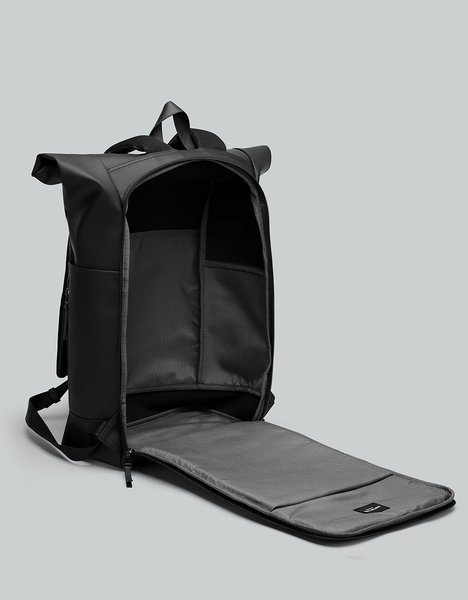Gaston Luga Splash Rolltop 16" Backpack - Black #SPRTBP16BK