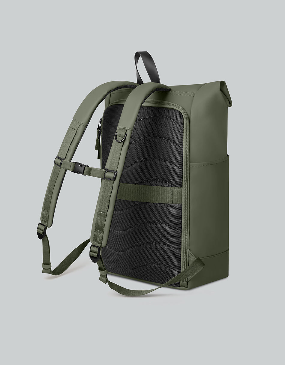 Gaston Luga Splash Rolltop 16" Backpack - Olive #SPRTBP16OL