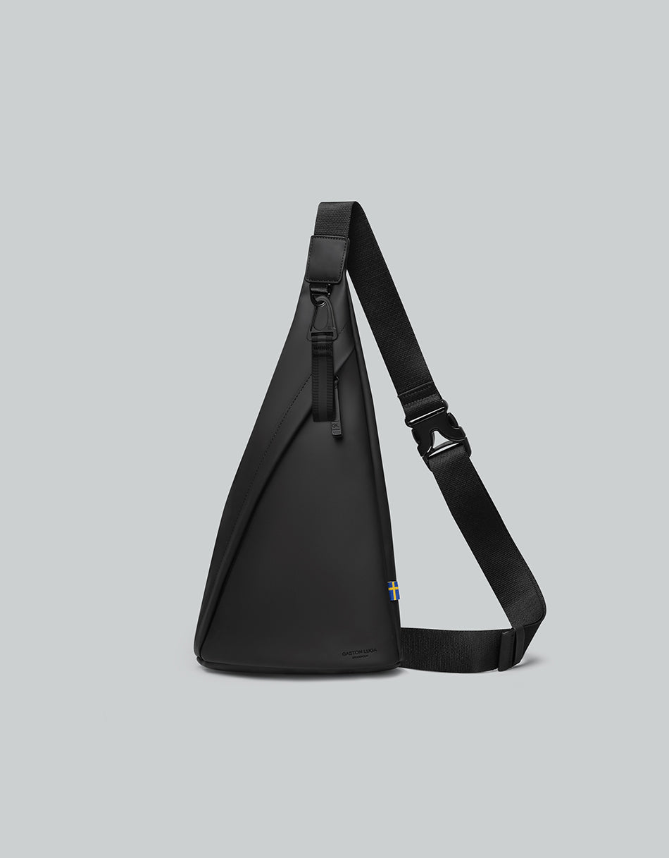 Gaston Luga Splash Sling Bag - Black #SPSLBBK
