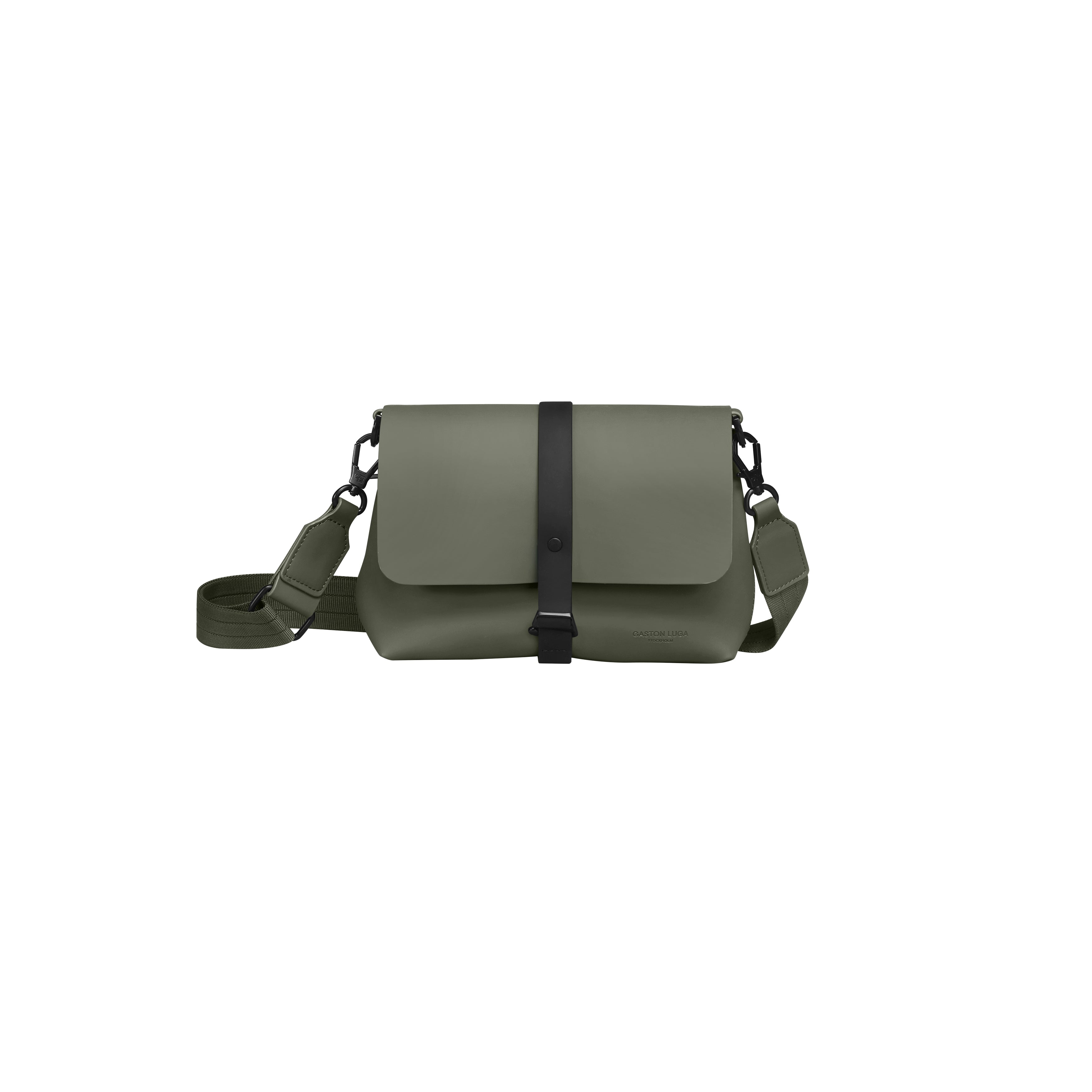 Gaston Luga Spläsh Crossbody Bag - Olive #CB102