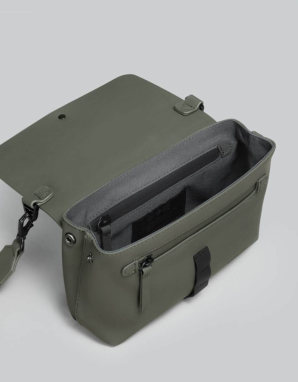 Gaston Luga Spläsh Crossbody Bag - Olive #CB102