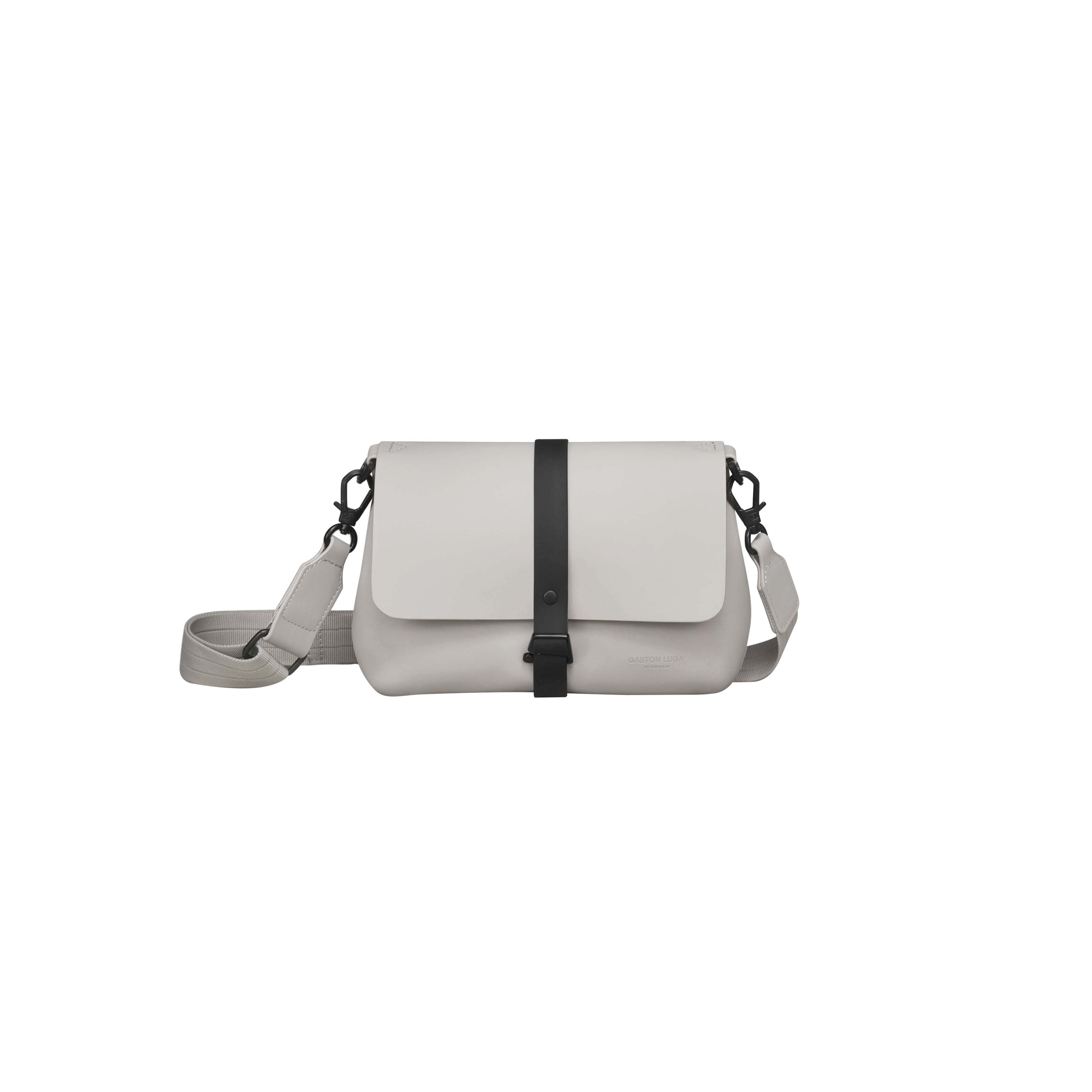 Gaston Luga Splash Crossbody Bag - Cloud Cream #CB101