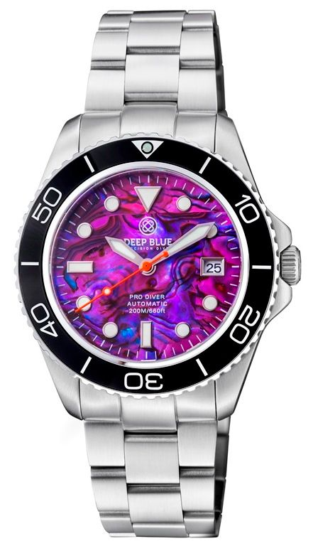 DEEPBLUE PRO DIVER 200 BRACELET PURPLE ABALONE
