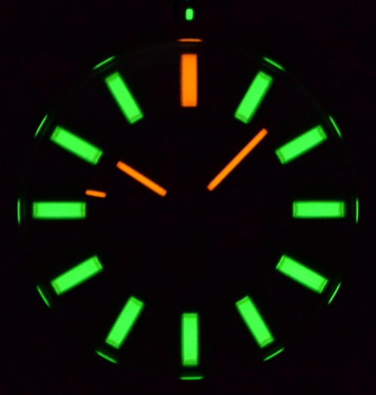 DEEPBLUE Daynight Stealth Ops , Black Dial, Green Tubes