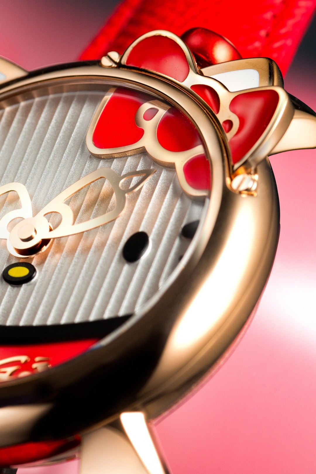 Gaga Milano HELLO KITTY red #5526HY01R0LSRM0