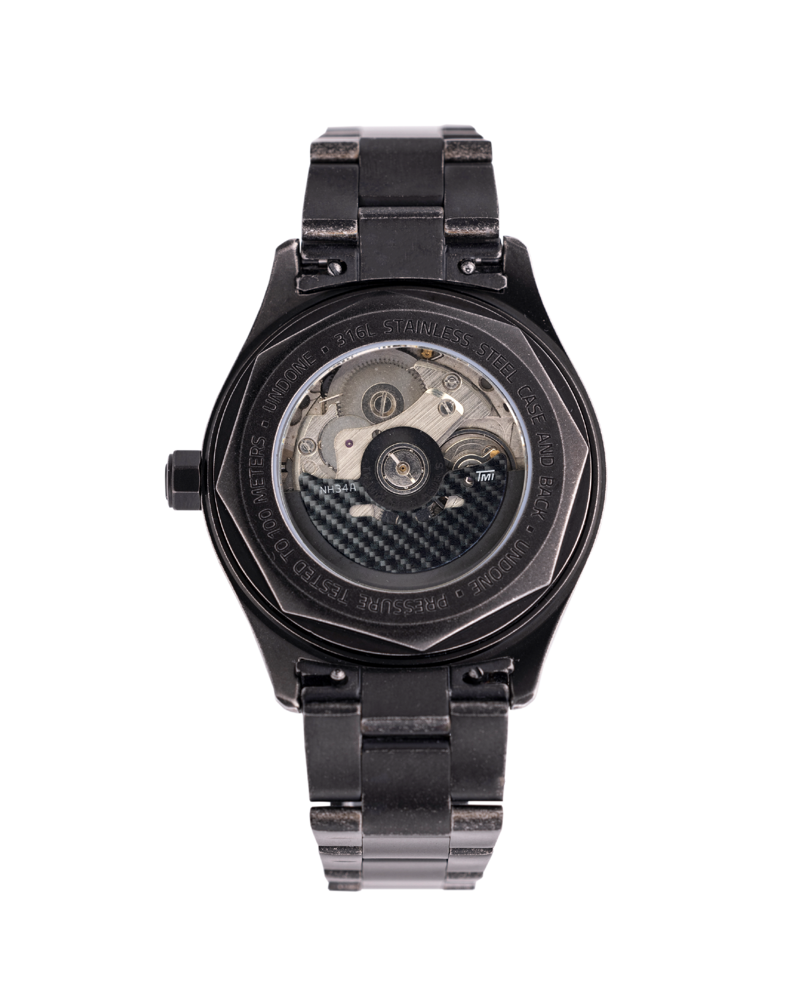 Basecamp Stealth Steel JP GMT Automatic Watch #BCP-CLB-STS-JPN