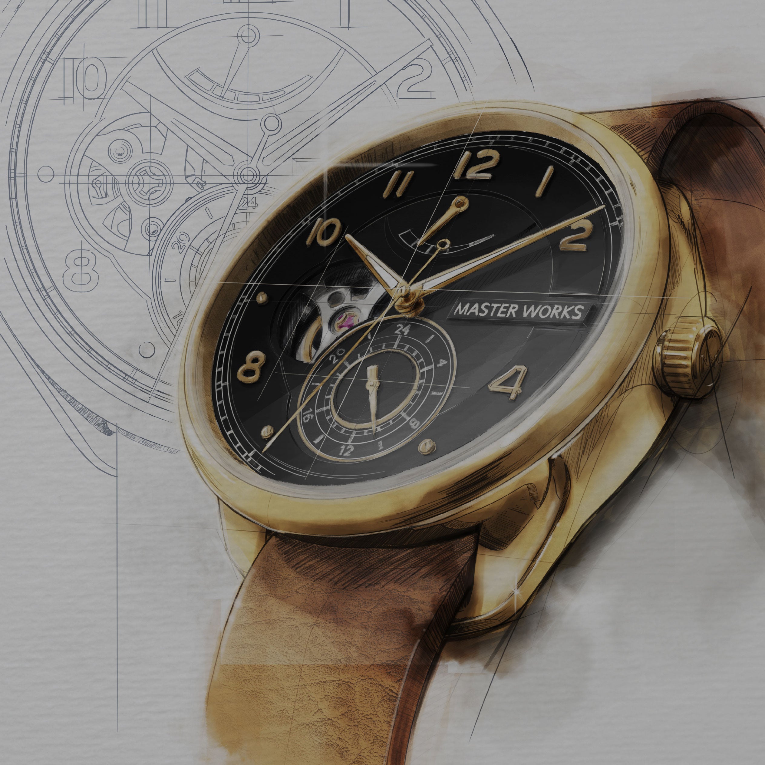 MASTER WORKS全日本製手錶