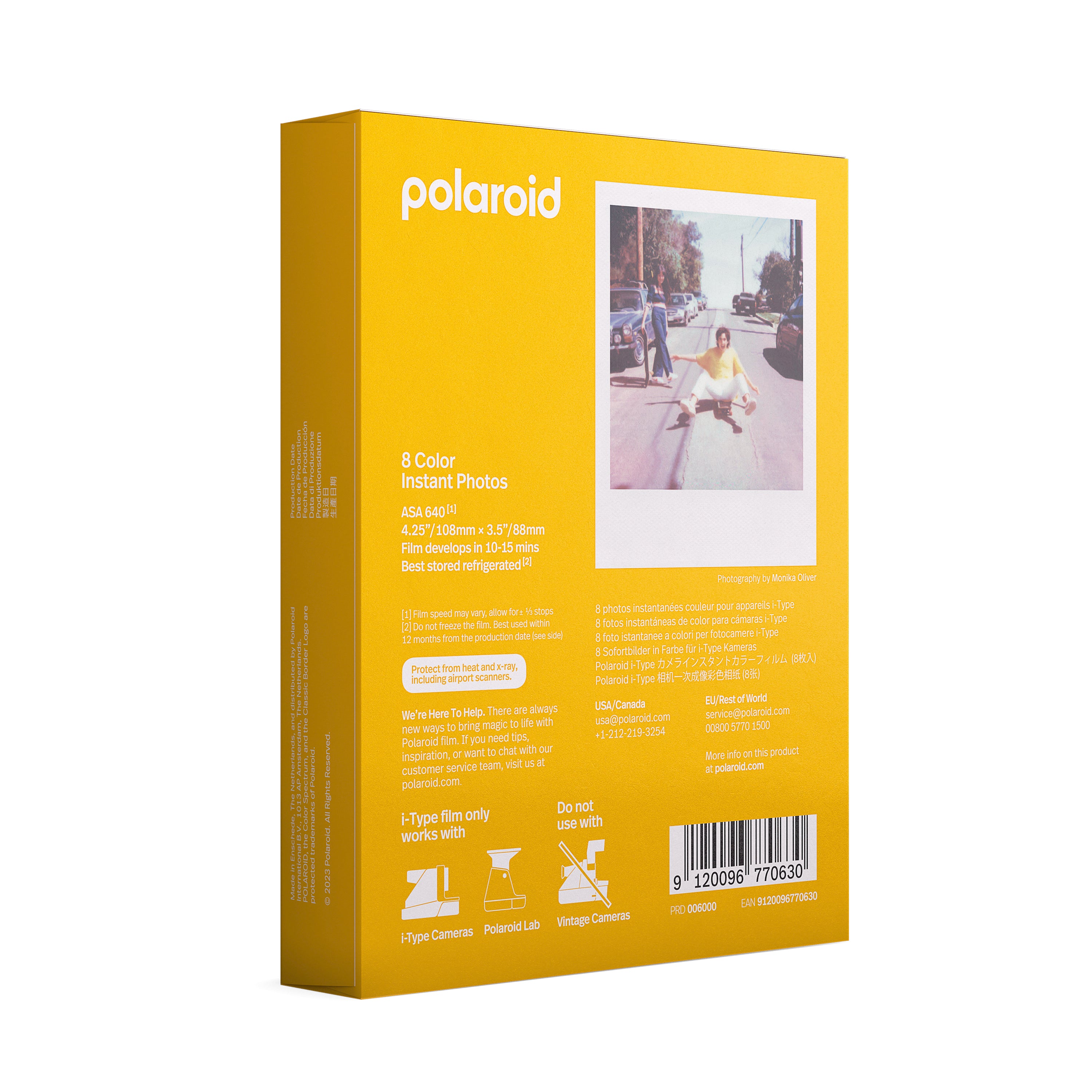 Polaroid Color I-TYPE Instant Camera Film #6000