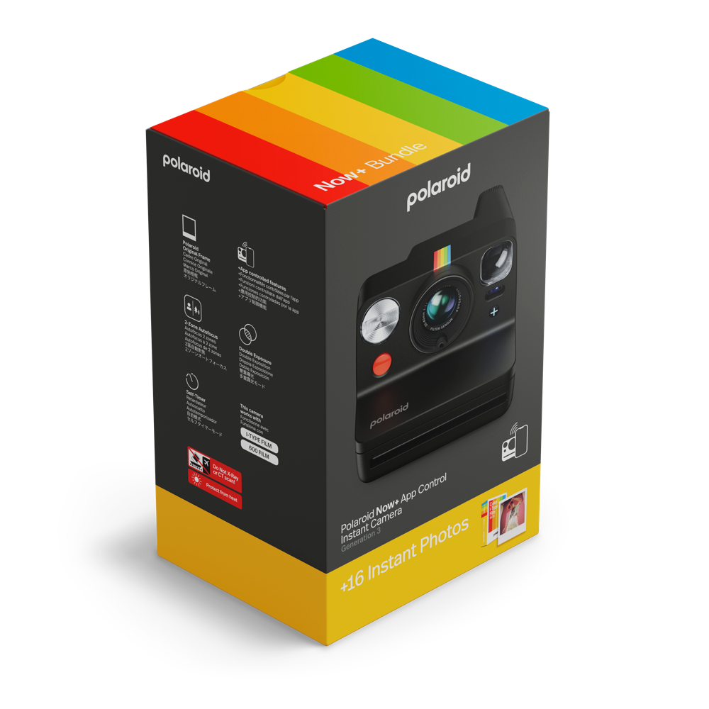 Polaroid Now+ Generation 3 EB Starter Set - Black #006562