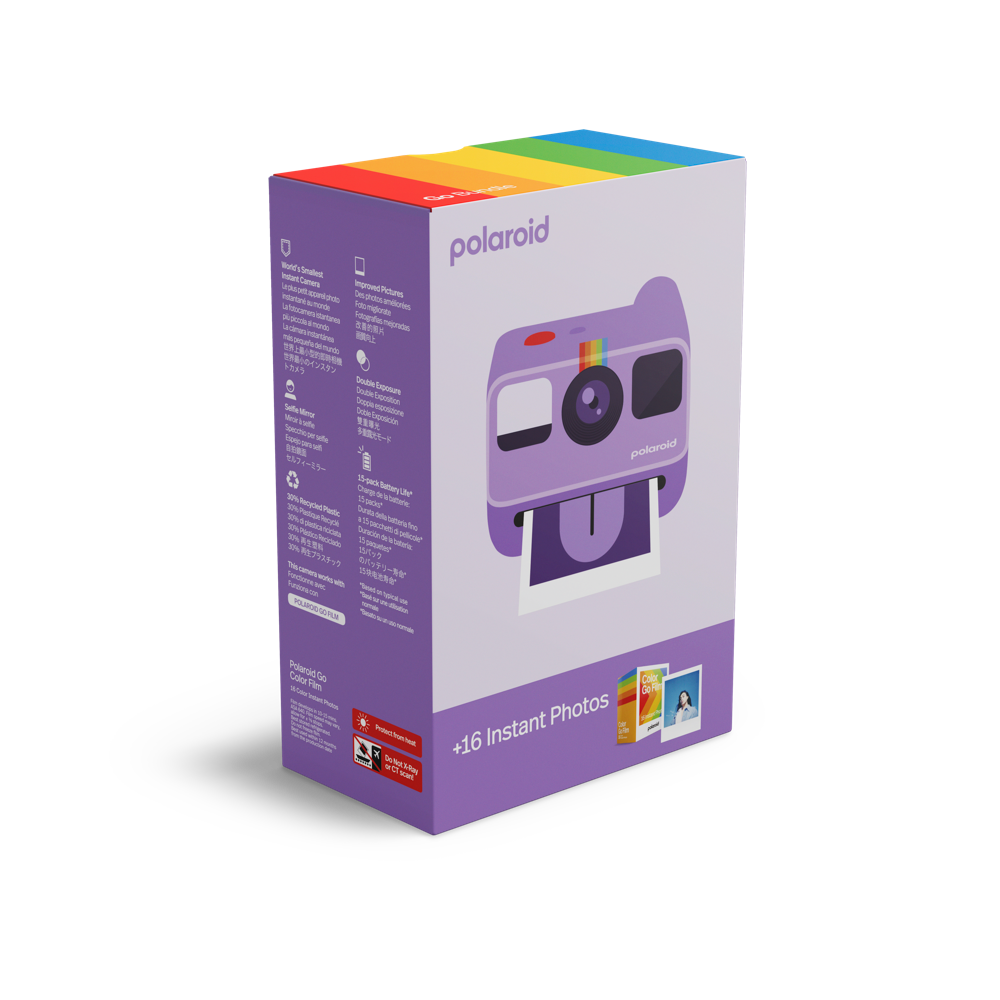 Polaroid Go Generation 2 EB Starter Set -- Purple #006566