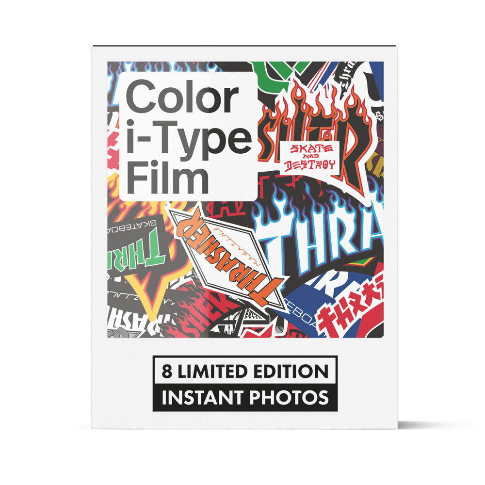 Polaroid Now Instant Camera Generation 3  +  16pcs i-Type Color Film - Thrasher Edition Set