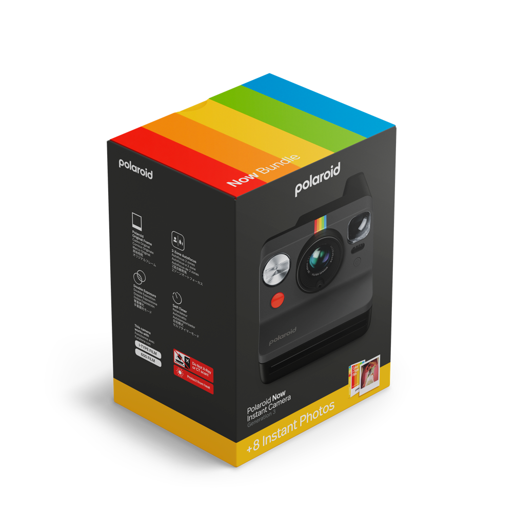 Polaroid Now Generation 3 Starter EB Set - Black #006572