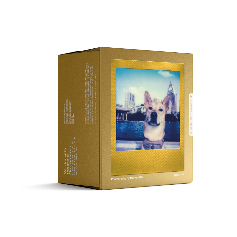 寶麗來 Polaroid Go 金框彩色相紙 雙包裝相紙 /孖裝 #006588