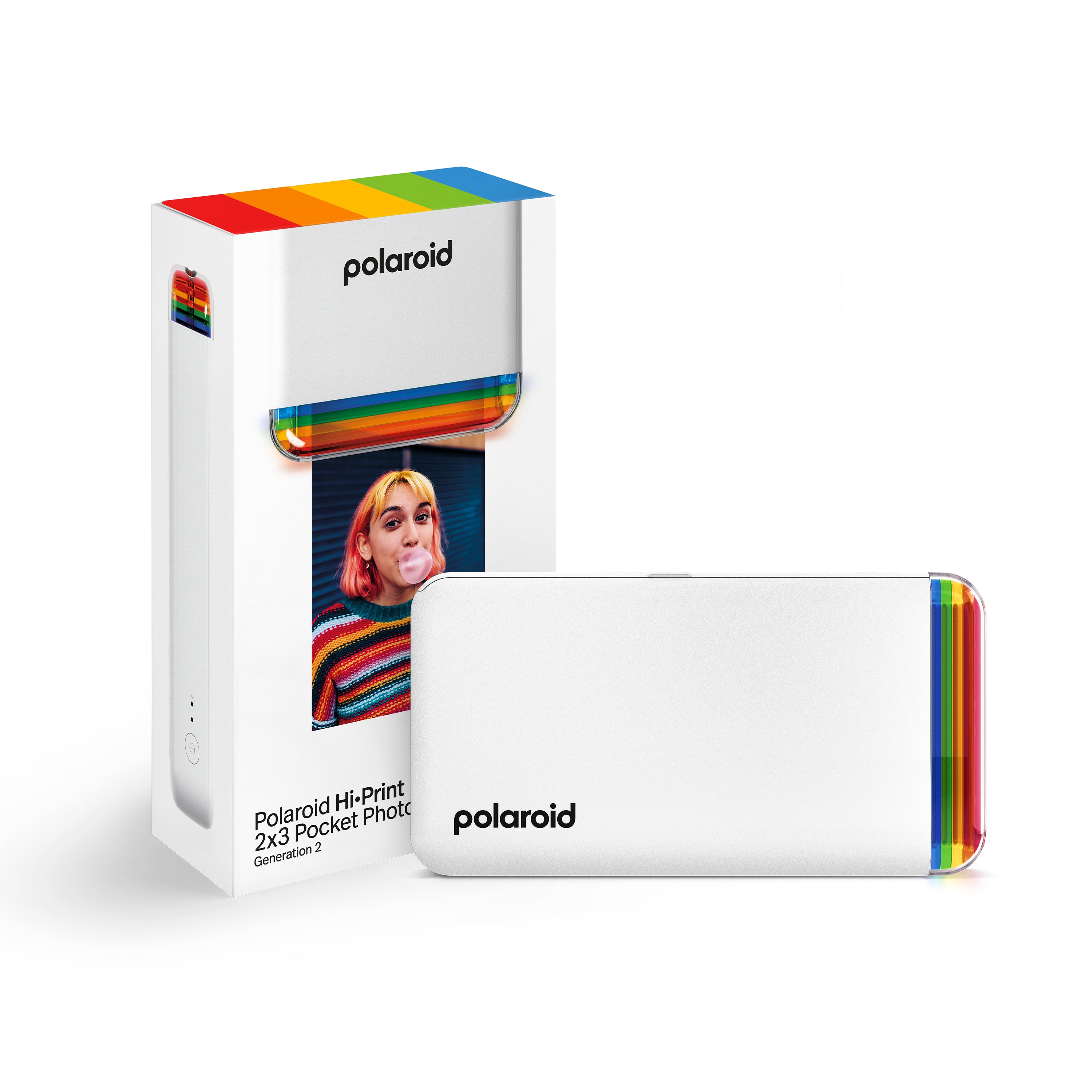 Polaroid Hi·Print 2x3 Pocket Photo Printer Gen 2 Portable Instant Camera Photo Printer White #009128