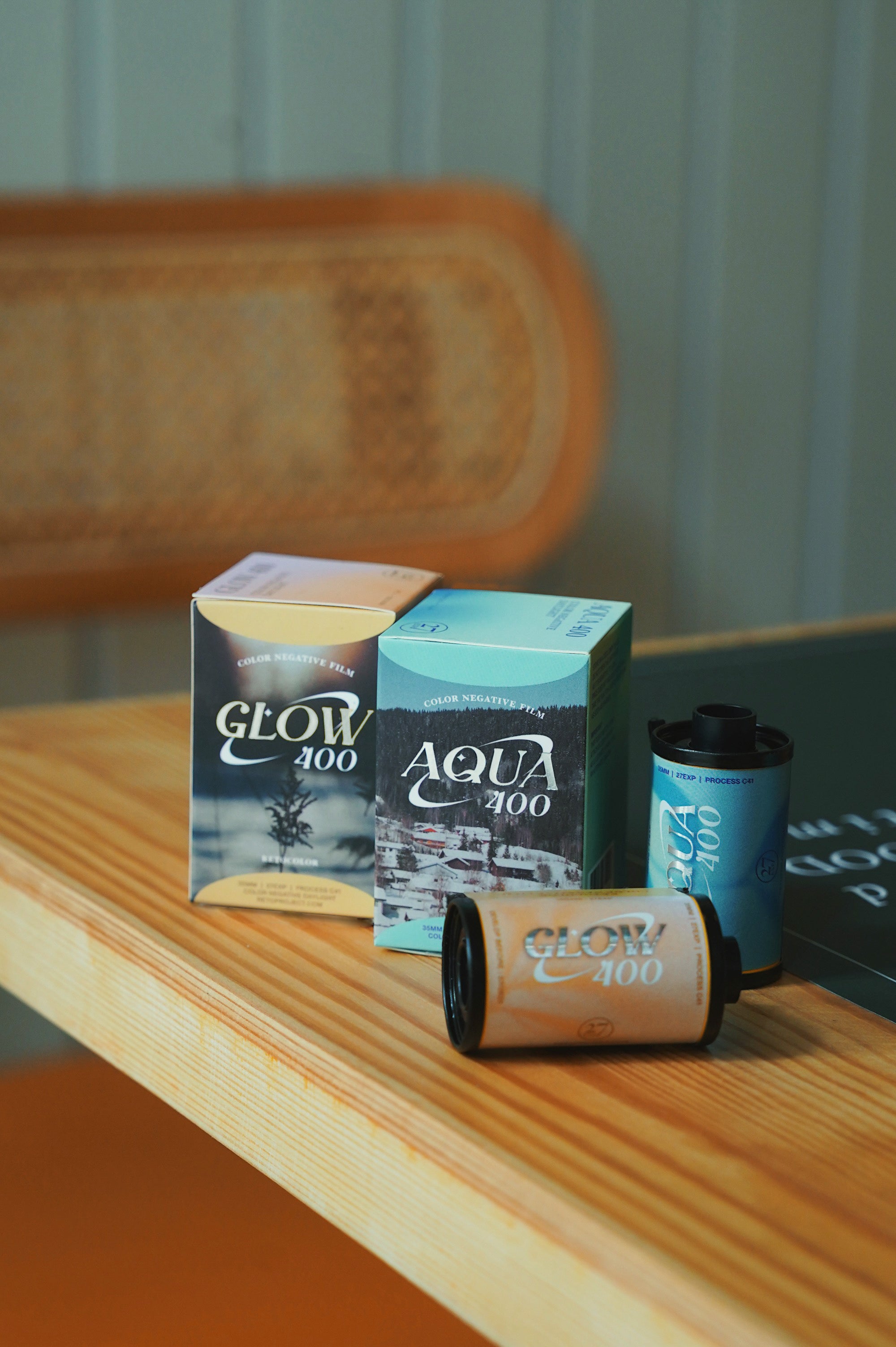 Retocolor Glow 400 35MM COLOR NEGATIVE FILM 27EXP